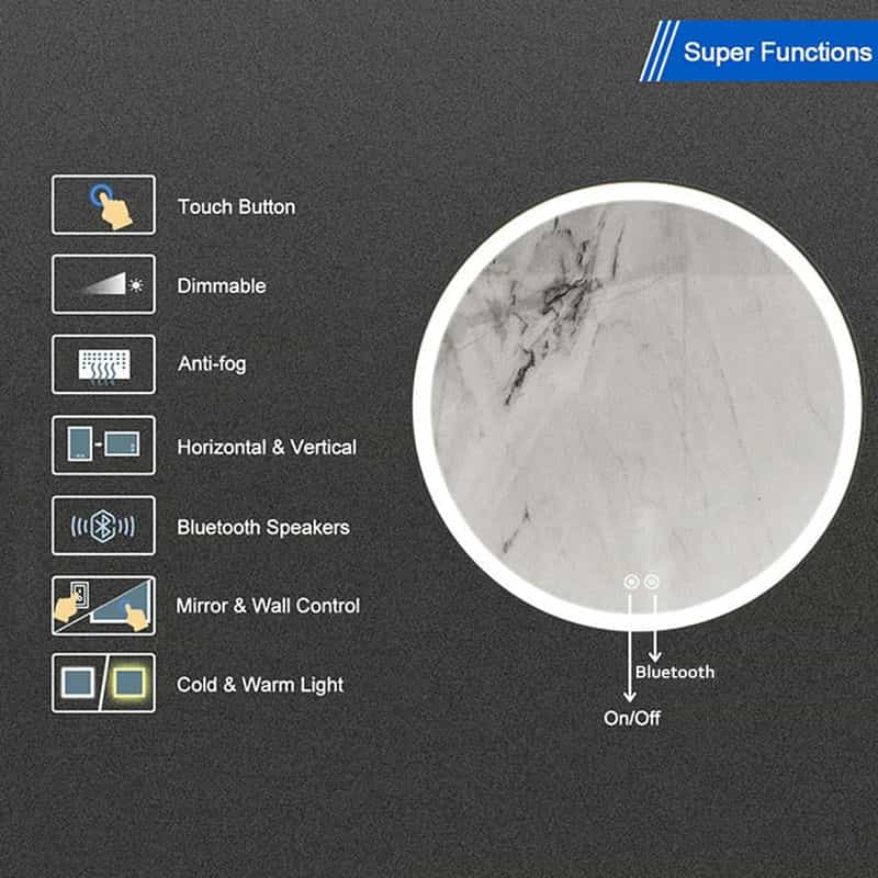 Smart Touch Led Mirror C-100