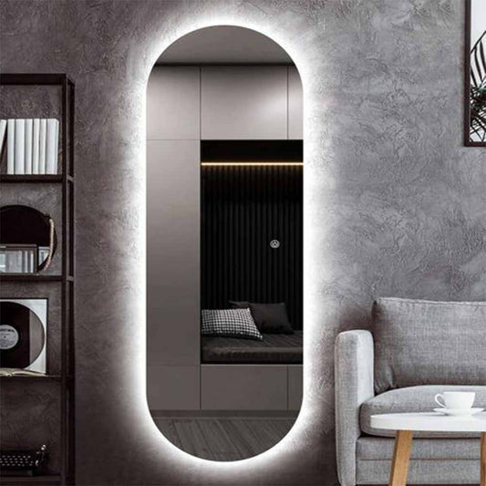 Smart Touch Led Mirror S-86| Full Length Mirror For Living Room