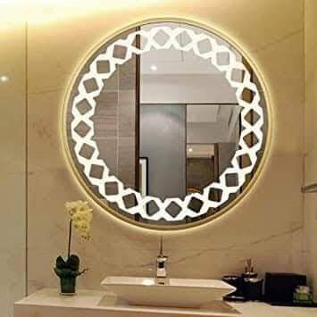 bathroom mirror