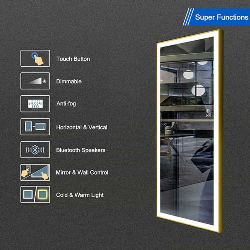 Smart Touch Led Mirror D-43