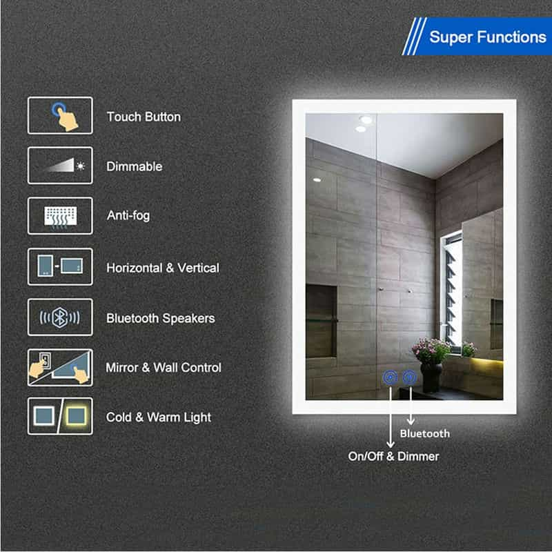 Smart Touch Led Mirror Q-2