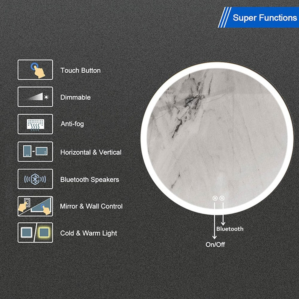 Smart Touch Led Mirror C-24