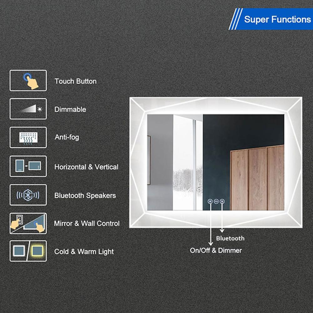 Smart Touch Led Mirror P-2